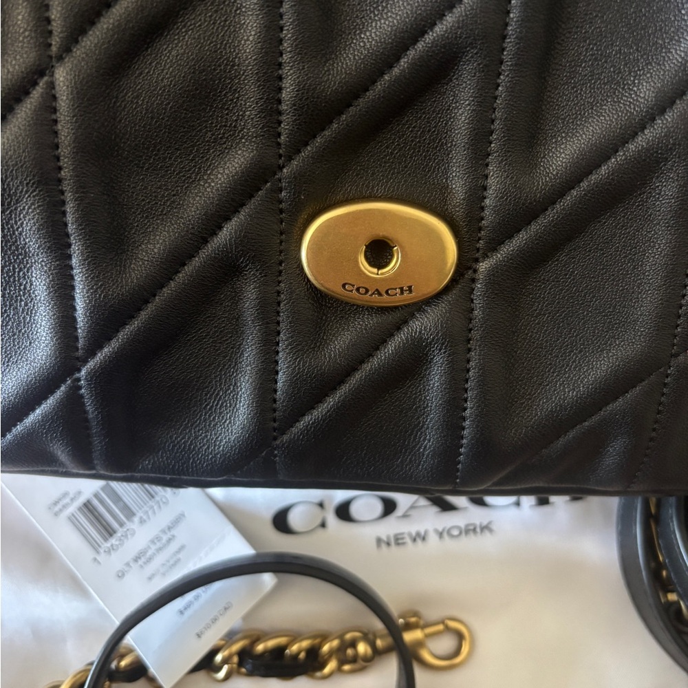 Coach Quilted Time Square Tabby - Picture 7 of 13